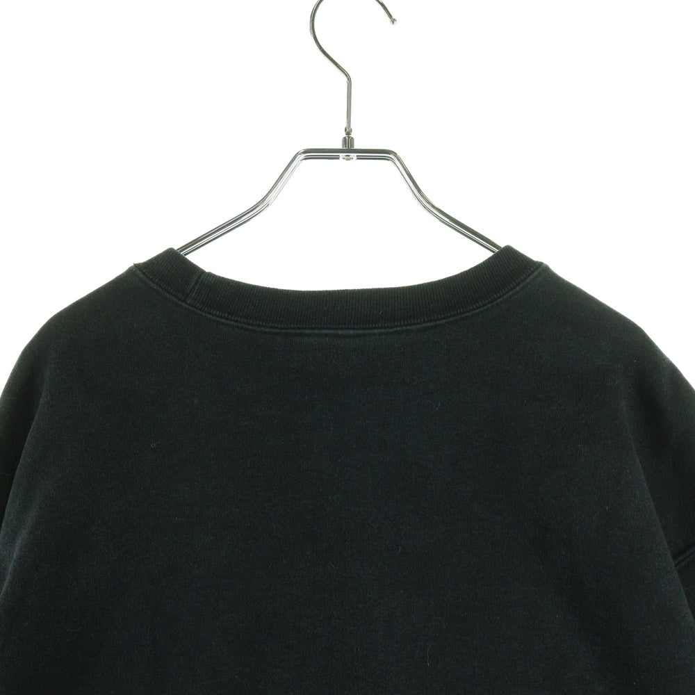SUPREME(シュプリーム) 21ss ×Hysteric Glamour Crewneck Sweatshirt ヒステリックグラマー フロントロゴプリントクルーネック長袖スウェットトレーナー ブラック