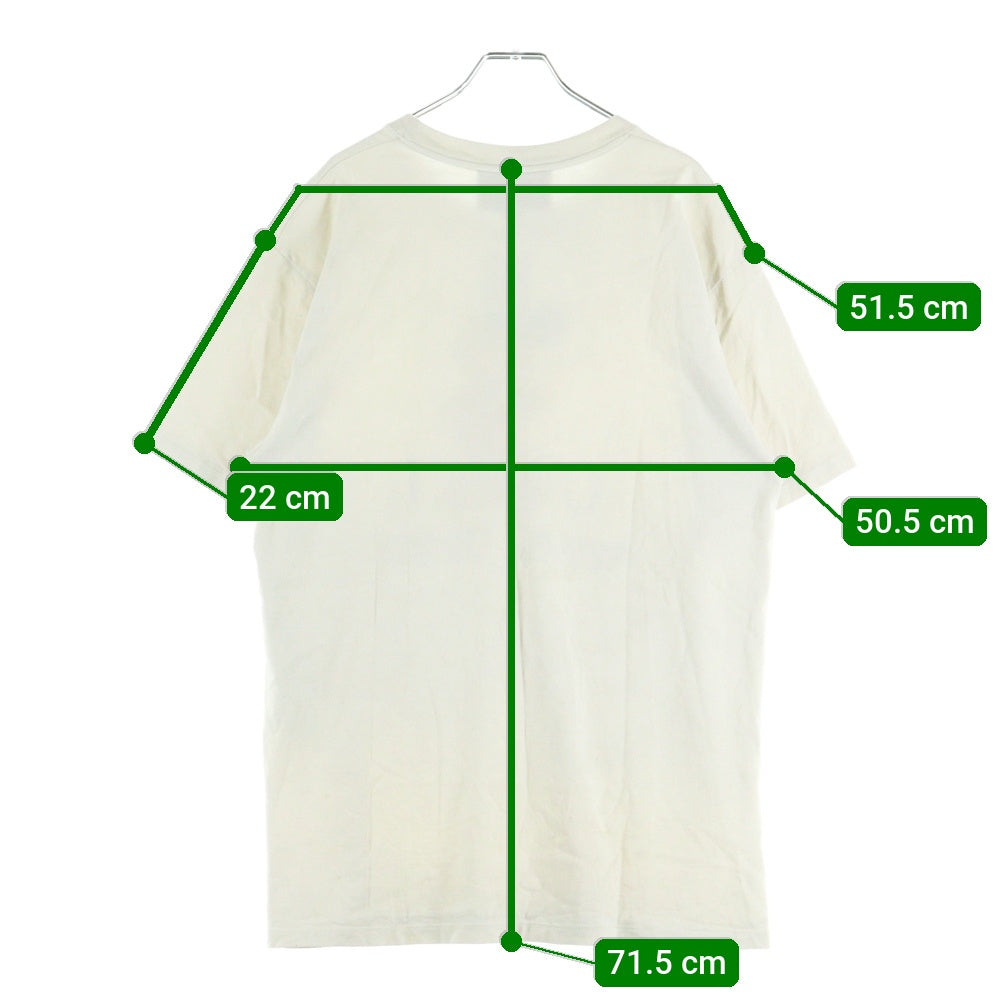 GUCCI(グッチ) × DISNEY ディズニー オーバーサイズ フロントロゴプリントクルーネック半袖Tシャツカットソー グレー 565806 XJB67