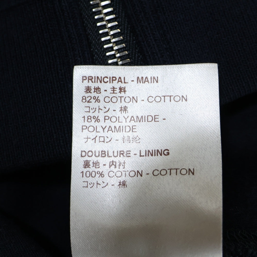 LOUIS VUITTON(ルイヴィトン) フロントワンポイントロゴ ジップアップスウェットパーカー フーディ ネイビー RM171Q JUJ HAY42W