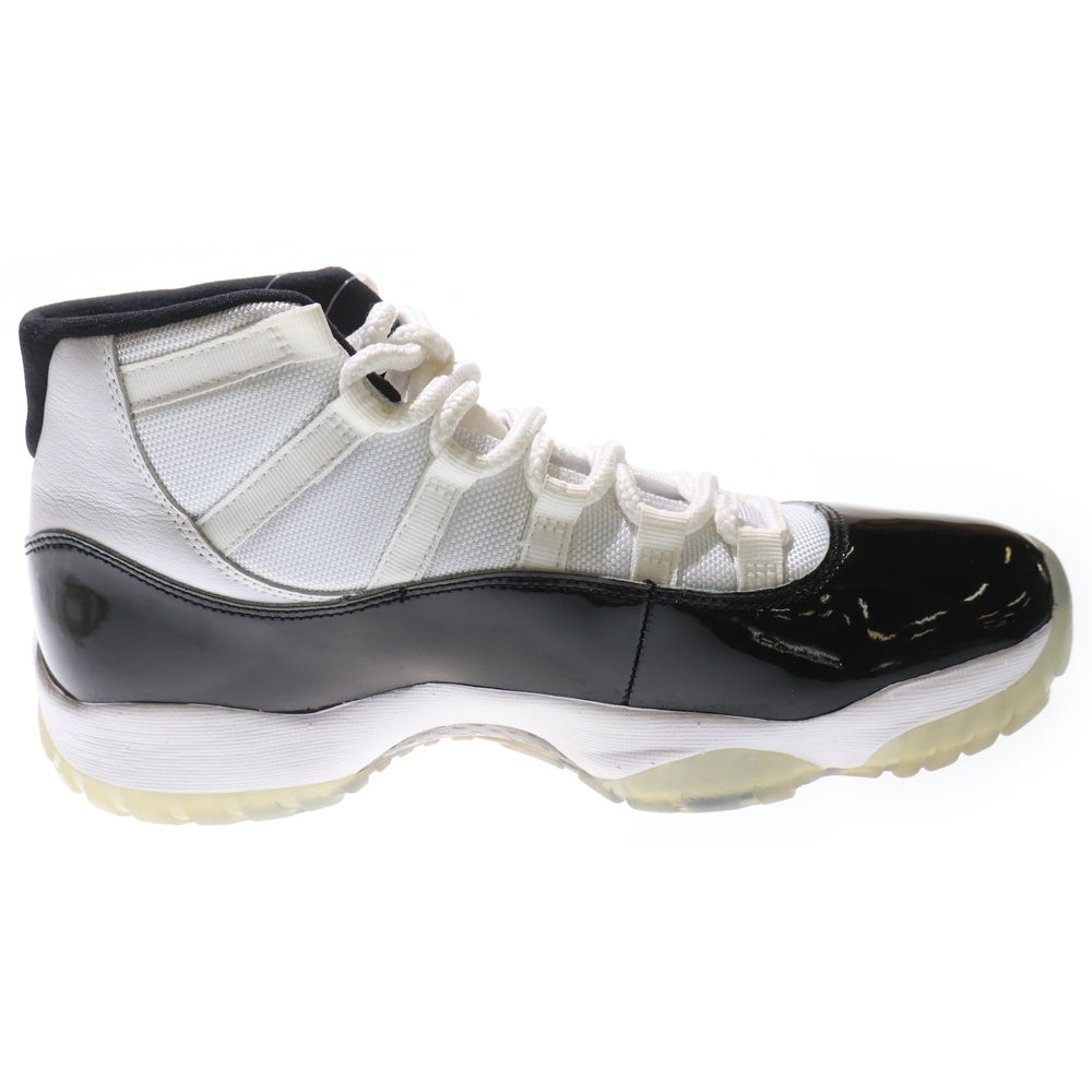 NIKE(ナイキ) AIR JORDAN 11 RETRO CONCORD 378037-100 エアジョーダン レトロ コンコルド ハイカットスニーカー シューズ ブラック/ホワイト US9.5/27.5cm