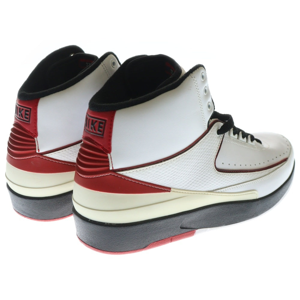 NIKE(ナイキ) AIR JORDAN 2 RETRO QF 395709-101 エアジョーダン2レトロ ハイカットスニーカー シューズ ホワイト US10/28cm