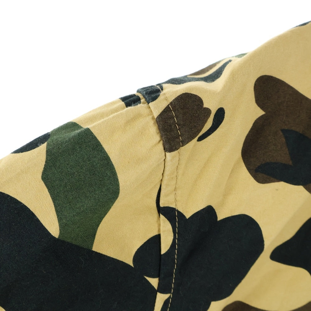 A BATHING APE(アベイシングエイプ) 1ST CAMO LOGO JACKET 1ST 001SHD301021X カモロゴ刺繍ジャケット マルチカラー