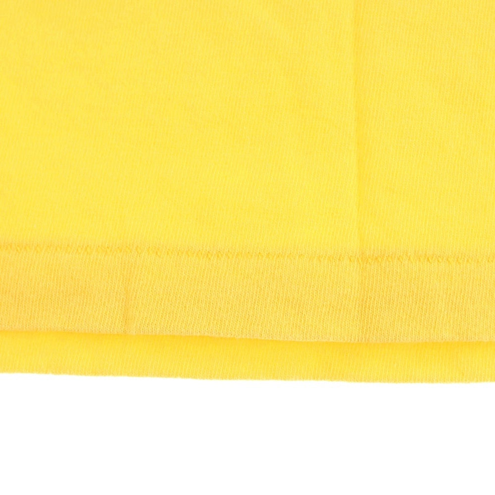 A BATHING APE(アベイシングエイプ) LOGO PRINT T-SHIRTS ロゴプリント半袖カットソー 半袖Tシャツ イエロー 001TEG301004X