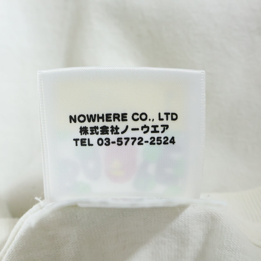 A BATHING APE(アベイシングエイプ) LOGO PRINT T-SHIRTS ロゴプリント半袖カットソー 半袖Tシャツ ホワイト