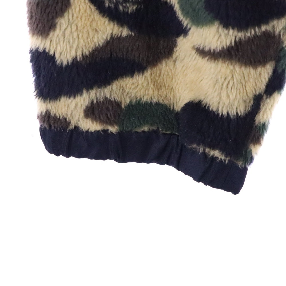 A BATHING APE(アベイシングエイプ) CAMO FLEECE PANTS 001PTC801001X カモ柄フリースパンツ マルチカラー