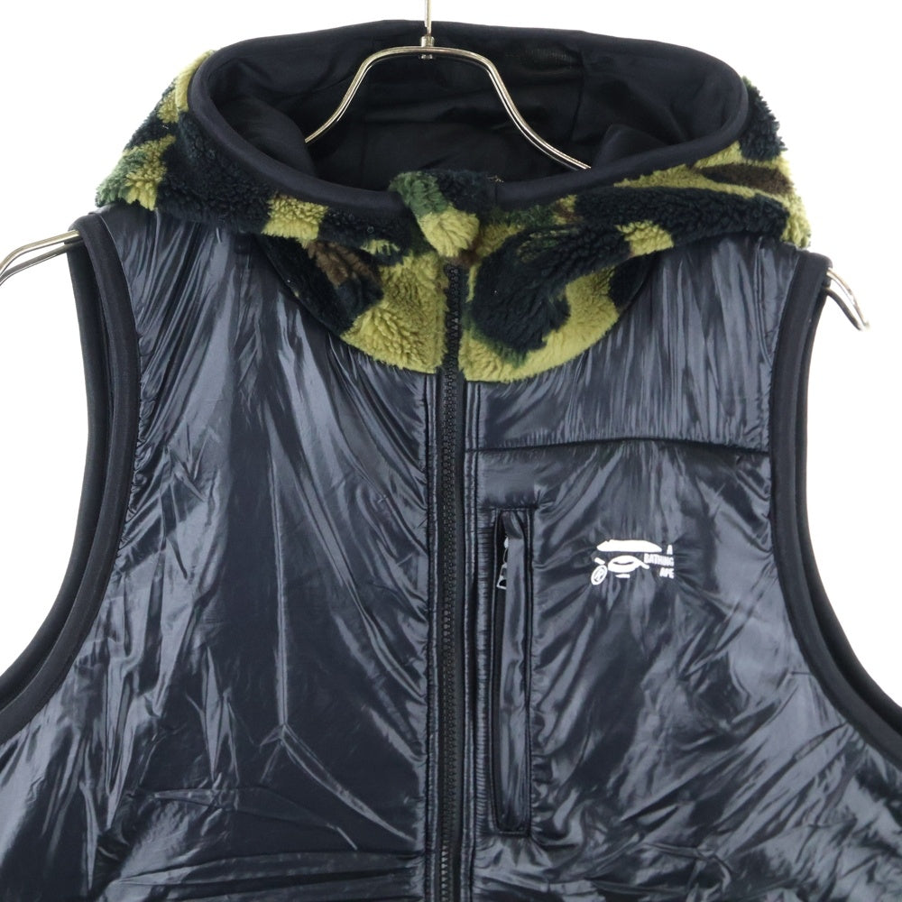 A BATHING APE(アベイシングエイプ) BOA FLEECE VEST 001LJ0701131X ボアフリースベスト マルチカラー