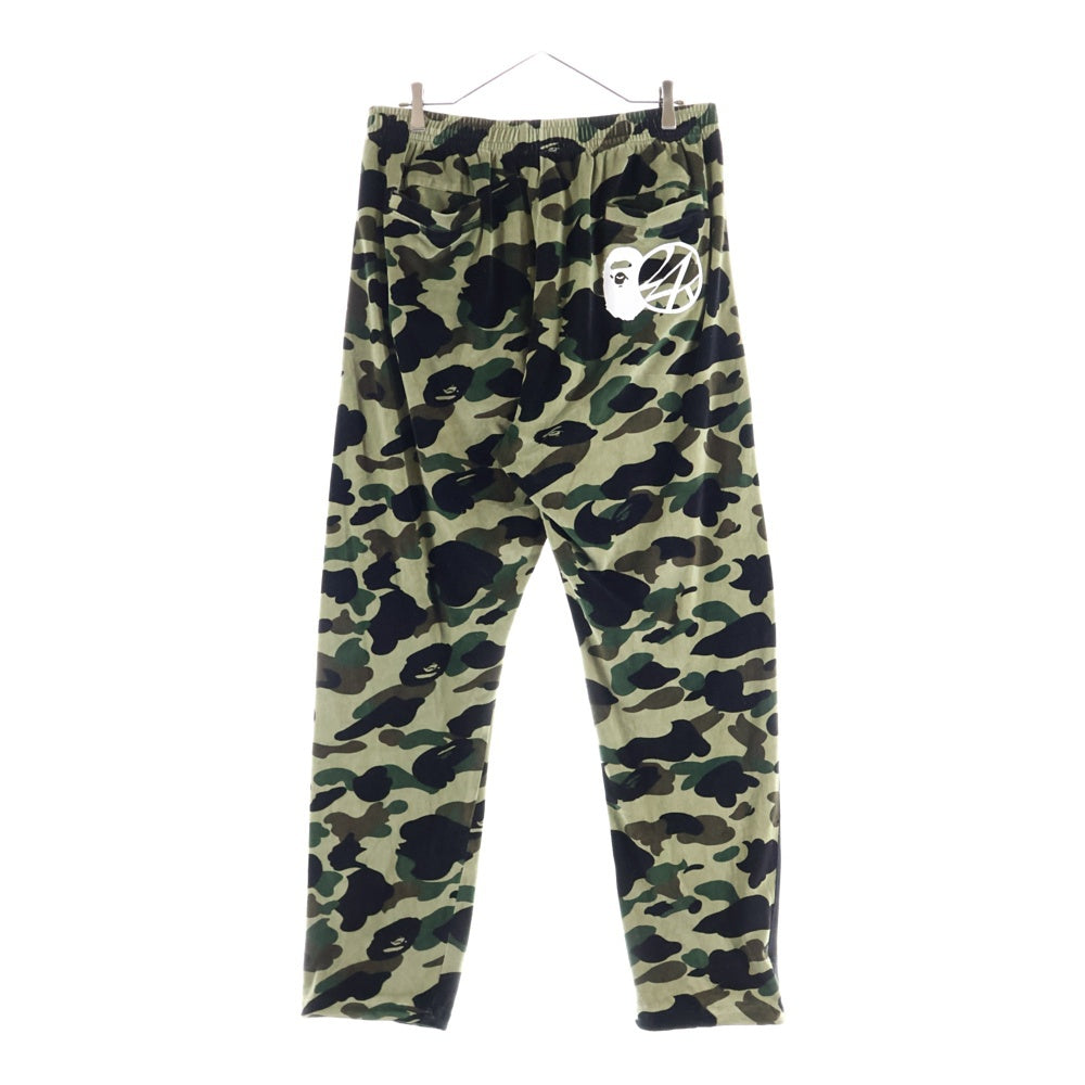 A BATHING APE(アベイシングエイプ) SET UP HOODIE&PANTS 001ZPB731907X セットアップ ジップアップパーカー フーディー スウェットパンツ マルチカラー