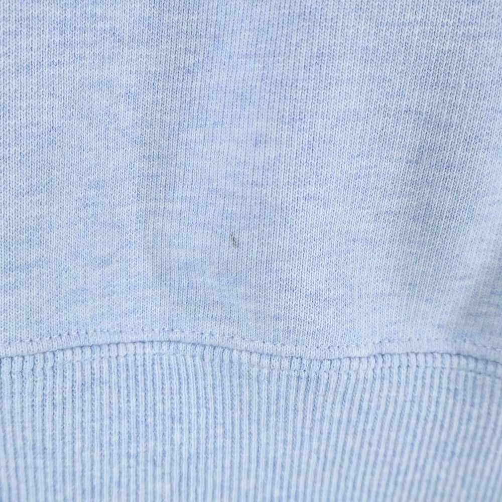 AMI Alexandre Mattiussi(アミアレクサンドルマテュッシ) RED AMI DE COEUR SSHIRT USW005.747 ハートロゴ クルーネックスウェットトレーナー ブルー
