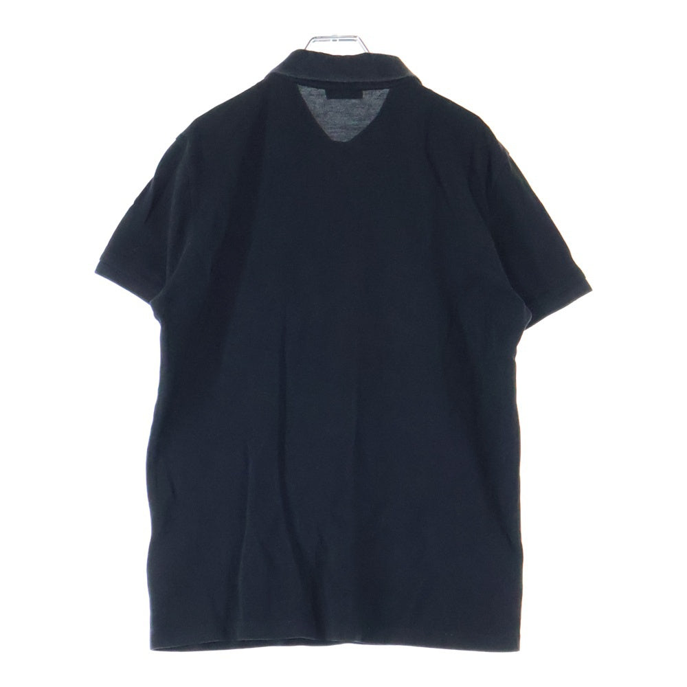 MONCLER(モンクレール) MAGLIA POLO MANICA CORTA F20918A70510 84556 ロゴワッペン 半袖ポロシャツ ブラック