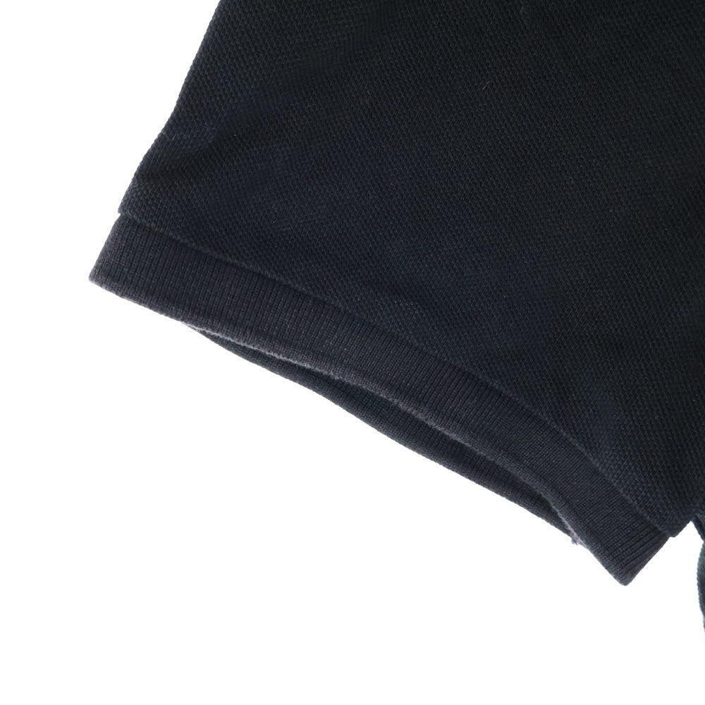 MONCLER(モンクレール) MAGLIA POLO MANICA CORTA F20918A70510 84556 ロゴワッペン 半袖ポロシャツ ブラック