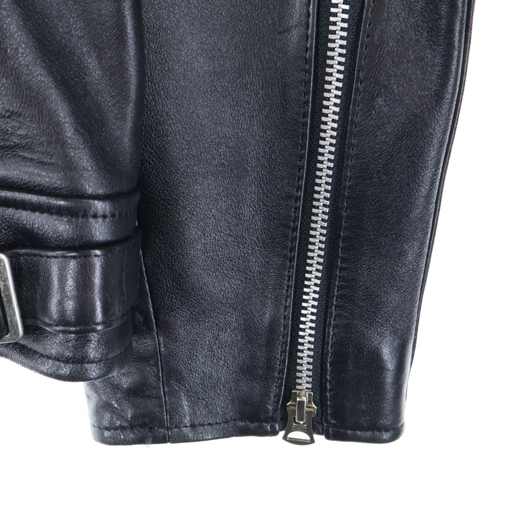 SCHOTT(ショット) NEW DOUBLE BREAST RIDERS 3101048 ダブル ブレスト ライダースジャケット レザージャケット ブラック