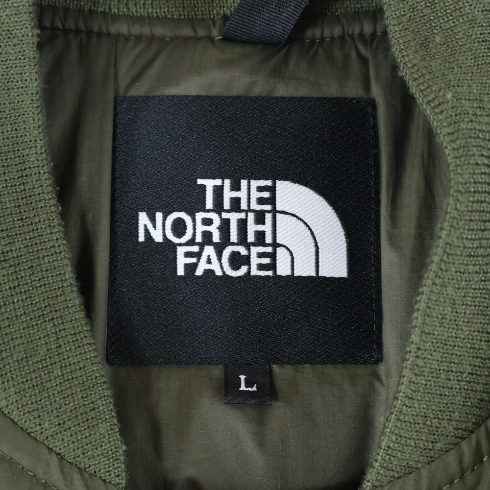 THE NORTH FACE(ザノースフェイス) Insulation Bomber Jacket NY82452 インサレーションボンバージャケット グリーン