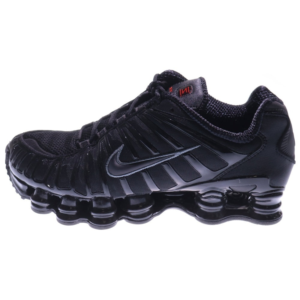 NIKE(ナイキ) SHOX TL BLACK METALLIC HEMATITE AV3595-002 ショックス ティーエル メタリック ヘマタイト ローカットスニーカー ブラック US7.5/26cm