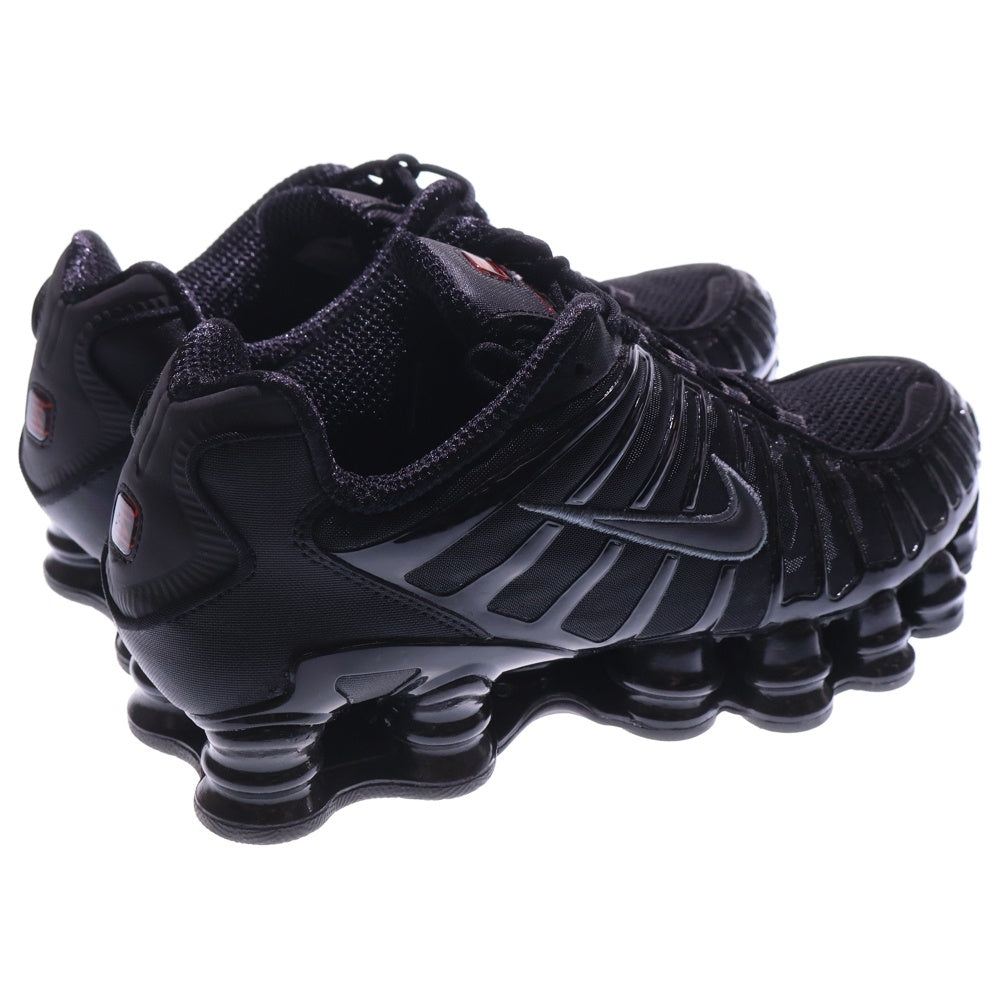 NIKE(ナイキ) SHOX TL BLACK METALLIC HEMATITE AV3595-002 ショックス ティーエル メタリック ヘマタイト ローカットスニーカー ブラック US7.5/26cm