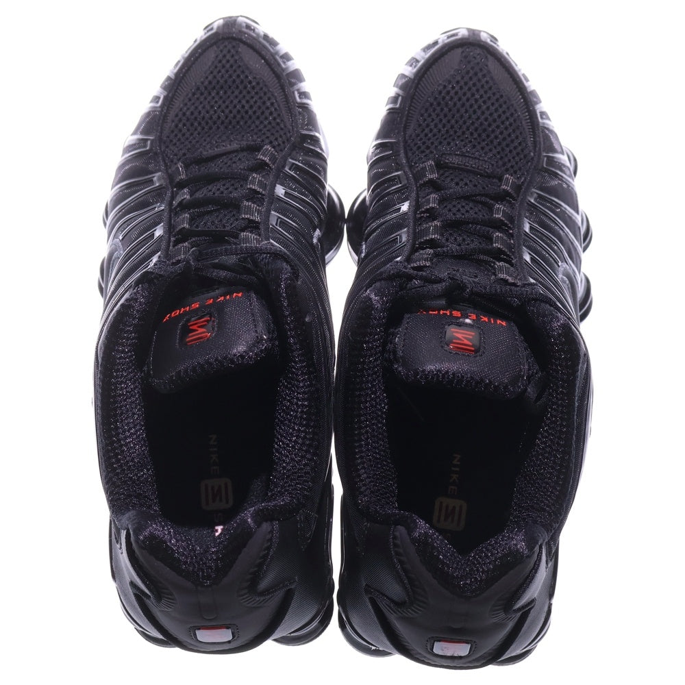 NIKE(ナイキ) SHOX TL BLACK METALLIC HEMATITE AV3595-002 ショックス ティーエル メタリック ヘマタイト ローカットスニーカー ブラック US7.5/26cm