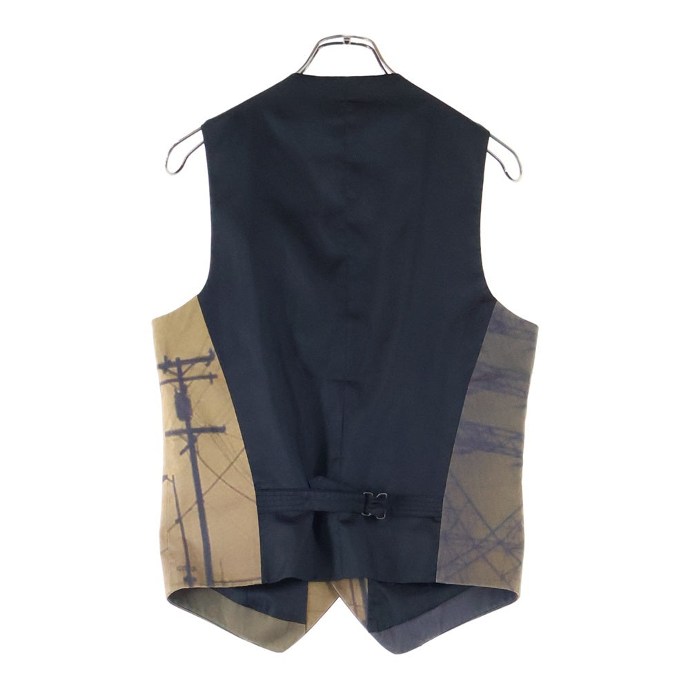 DIESEL(ディーゼル) パームツリー ベスト ジレ カーキ