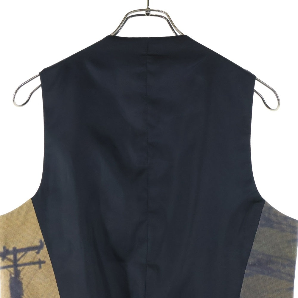 DIESEL(ディーゼル) パームツリー ベスト ジレ カーキ