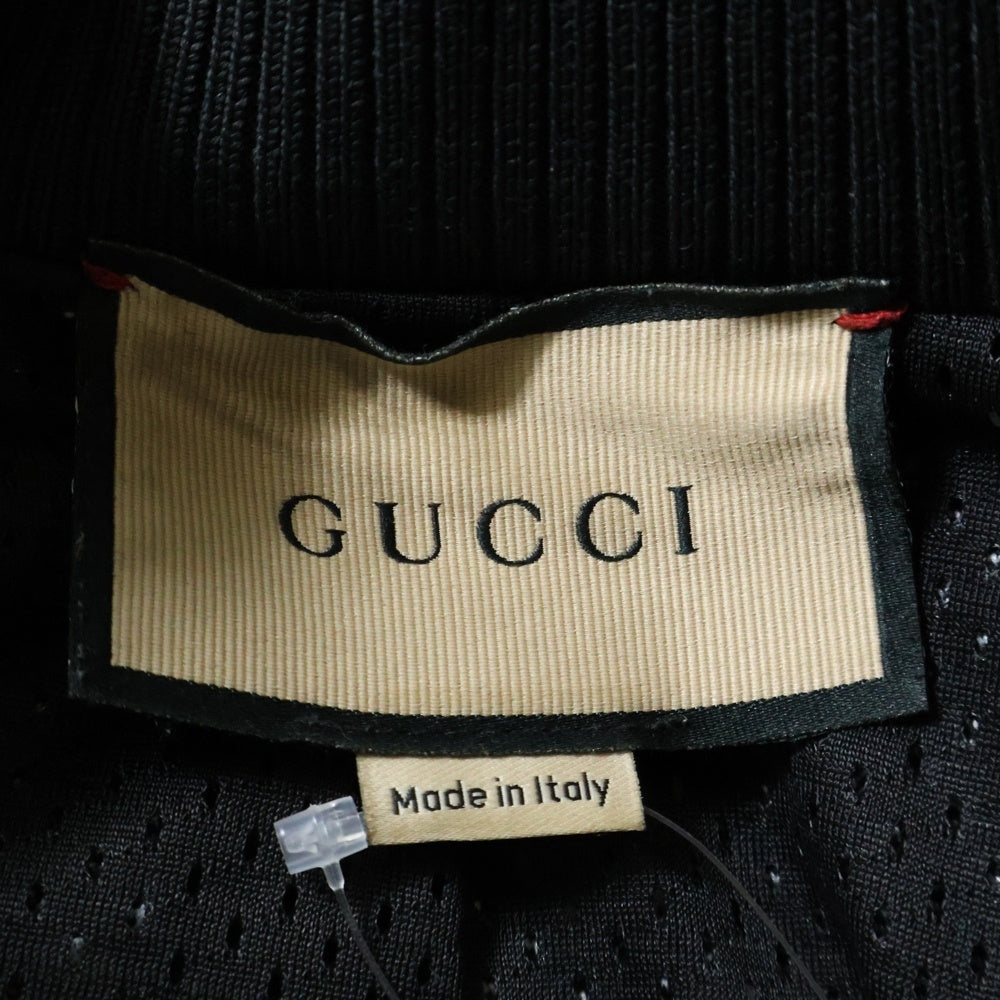 GUCCI(グッチ) GGジャージー ジャガード ジップアップジャケット ブラック 662270