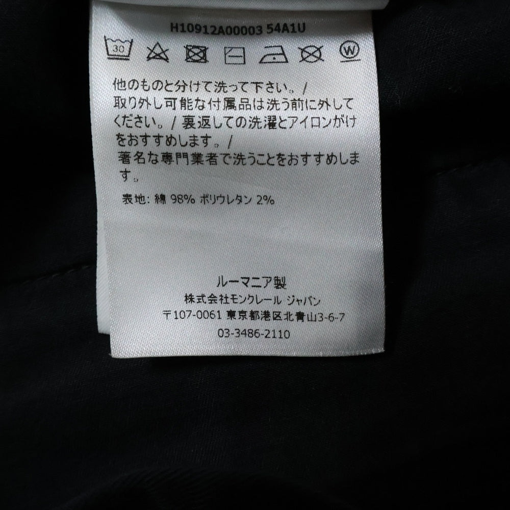 MONCLER(モンクレール) PANTALONE SPORTIVO H10912A00003 カーゴパンツ ブラック