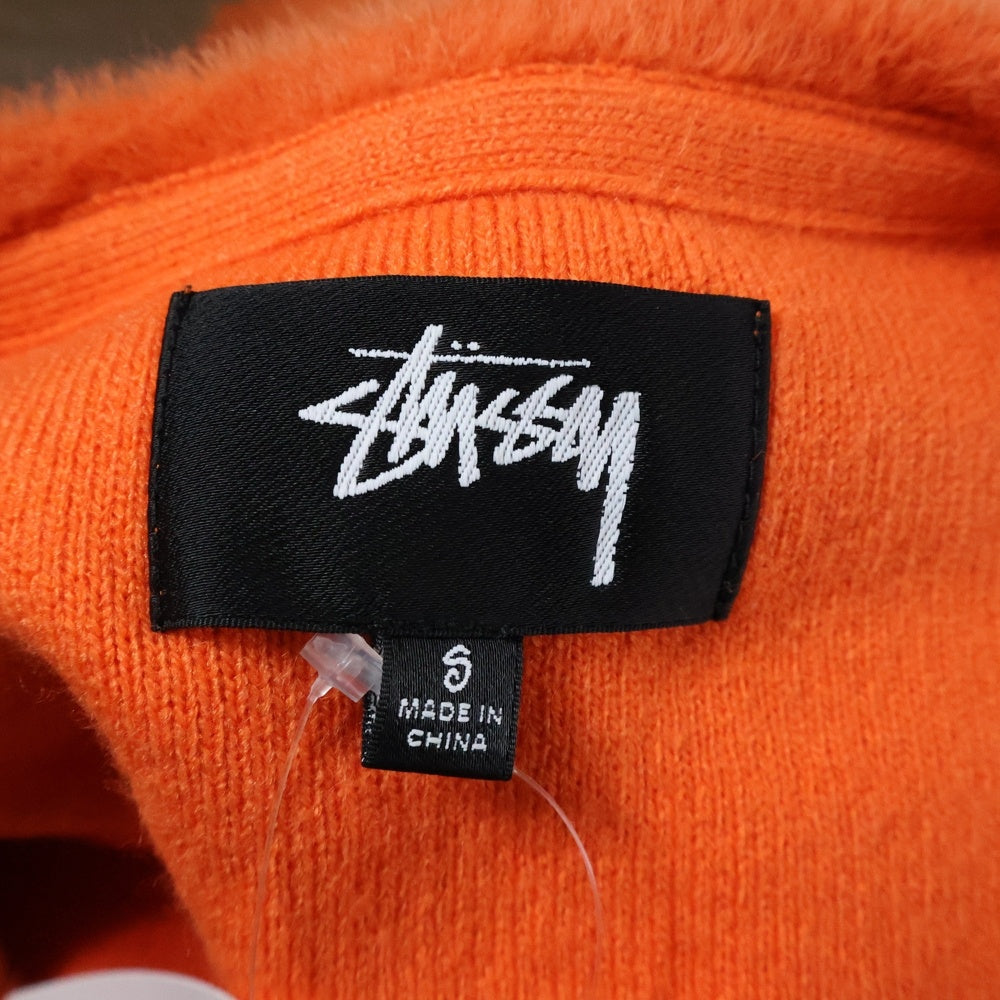 STUSSY(ステューシー) 24SS SHAGGY CARDIGAN 117094 シャギーカーディガン ピンク