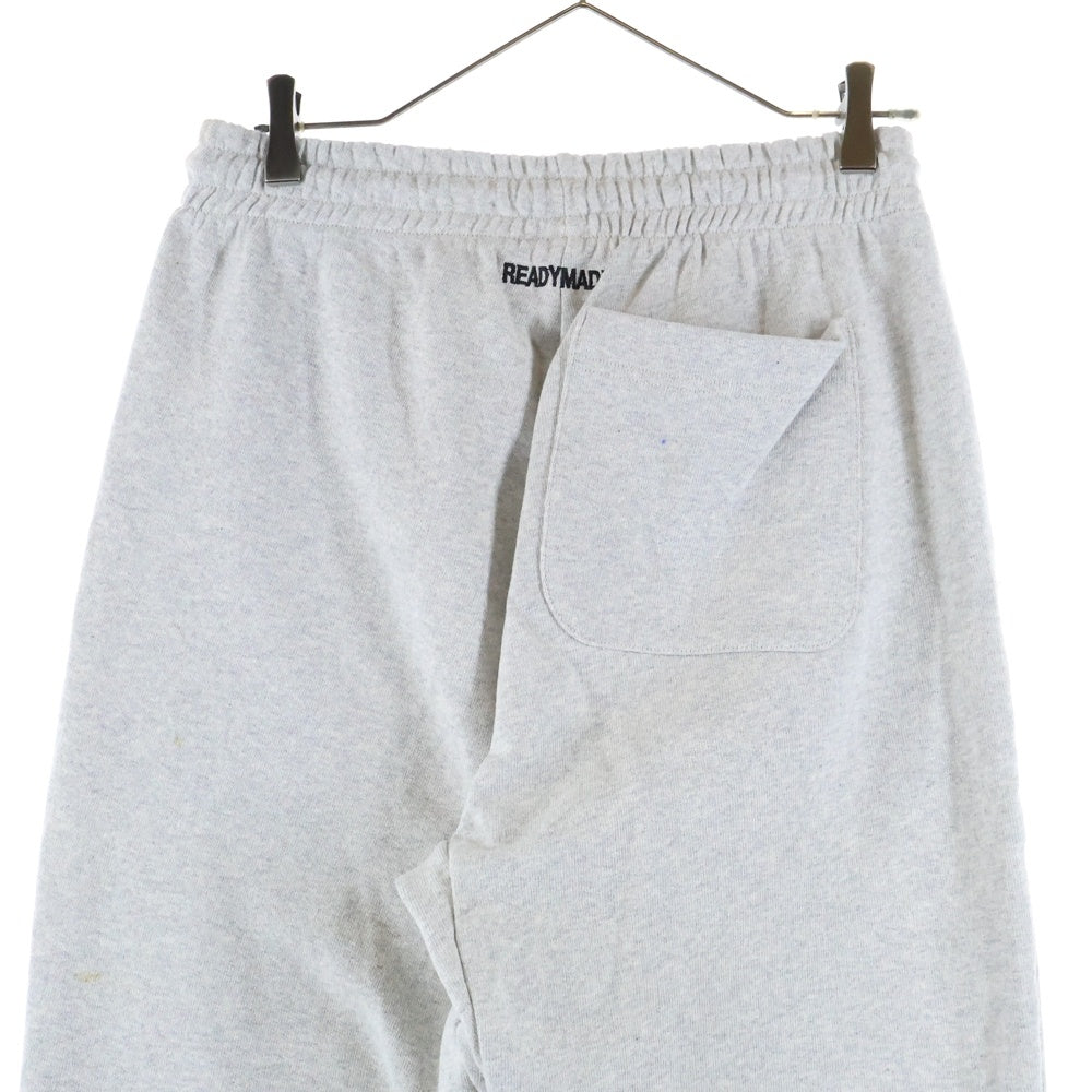 READY MADE(レディメイド) CLF SWEAT PANTS RE-CO-GY-00-00-229 CLFロゴ刺繍スウェットパンツ グレー