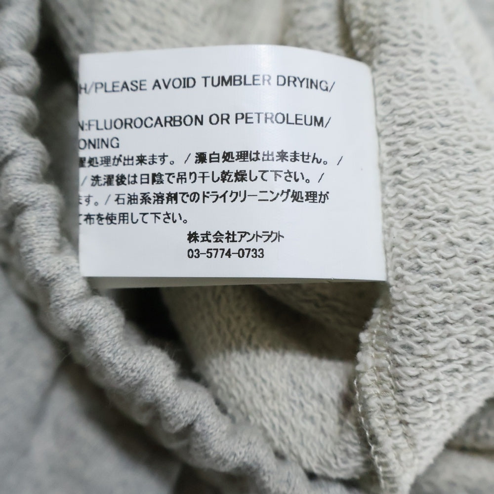 READY MADE(レディメイド) CLF SWEAT PANTS RE-CO-GY-00-00-229 CLFロゴ刺繍スウェットパンツ グレー