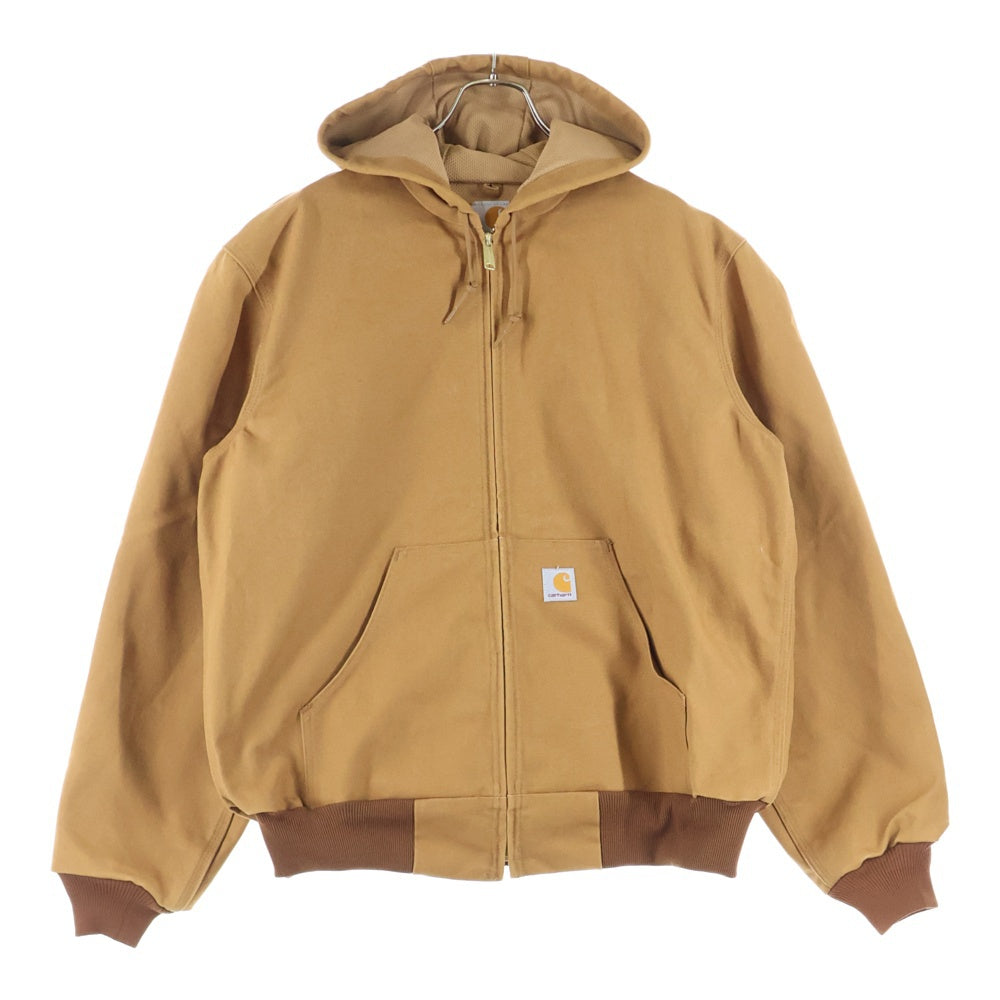 CARHARTT(カーハート) Acticve Jacket Thermal Lined サーマルライナー アクティブ ジャケット サーマル裏地 フーディーパーカー ブラウン J131-BRN