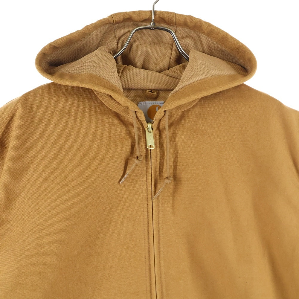 CARHARTT(カーハート) Acticve Jacket Thermal Lined サーマルライナー アクティブ ジャケット サーマル裏地 フーディーパーカー ブラウン J131-BRN