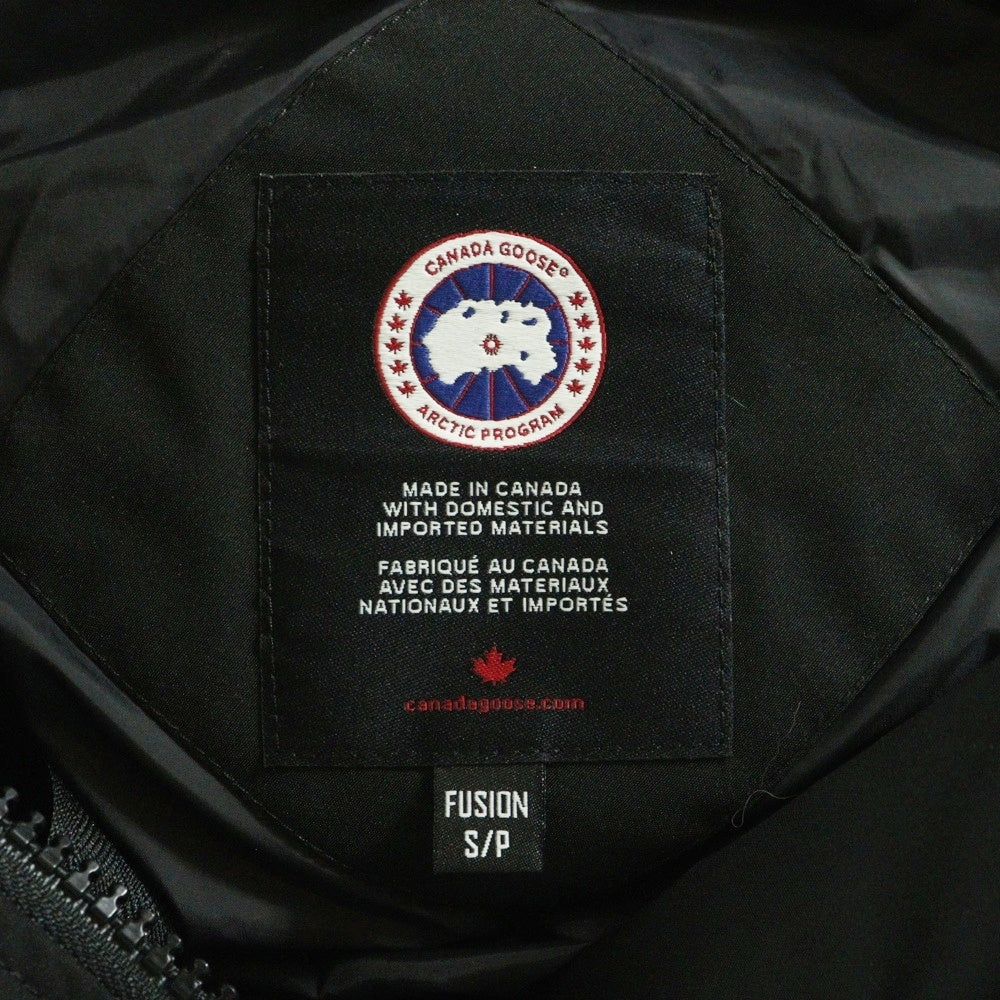 CANADA GOOSE(カナダグース) MYSTIQUE PARKA FUSION FIT ミスティーク フュージョン フィット ロング ダウンコート ダウンジャケット レディース ブラック 3035LA