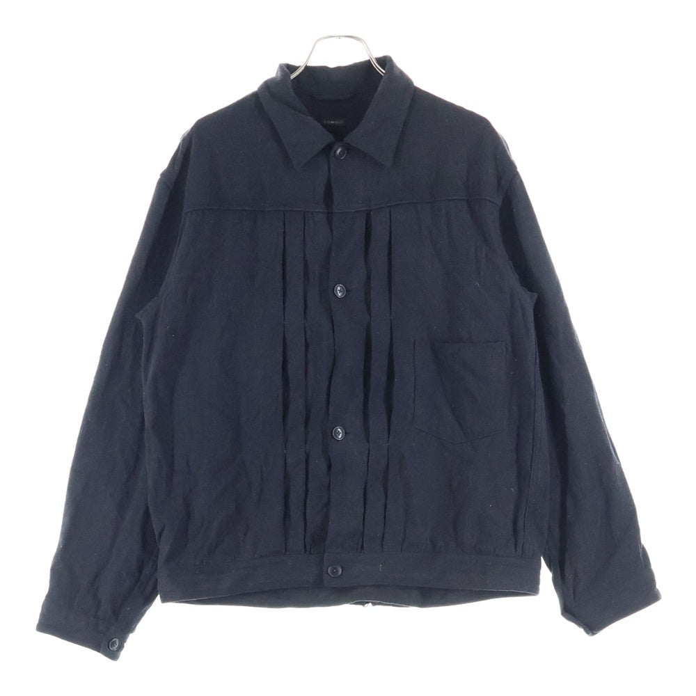COMOLI(コモリ) TYPE-1ST シルクネップ シャツジャケット V01-01007