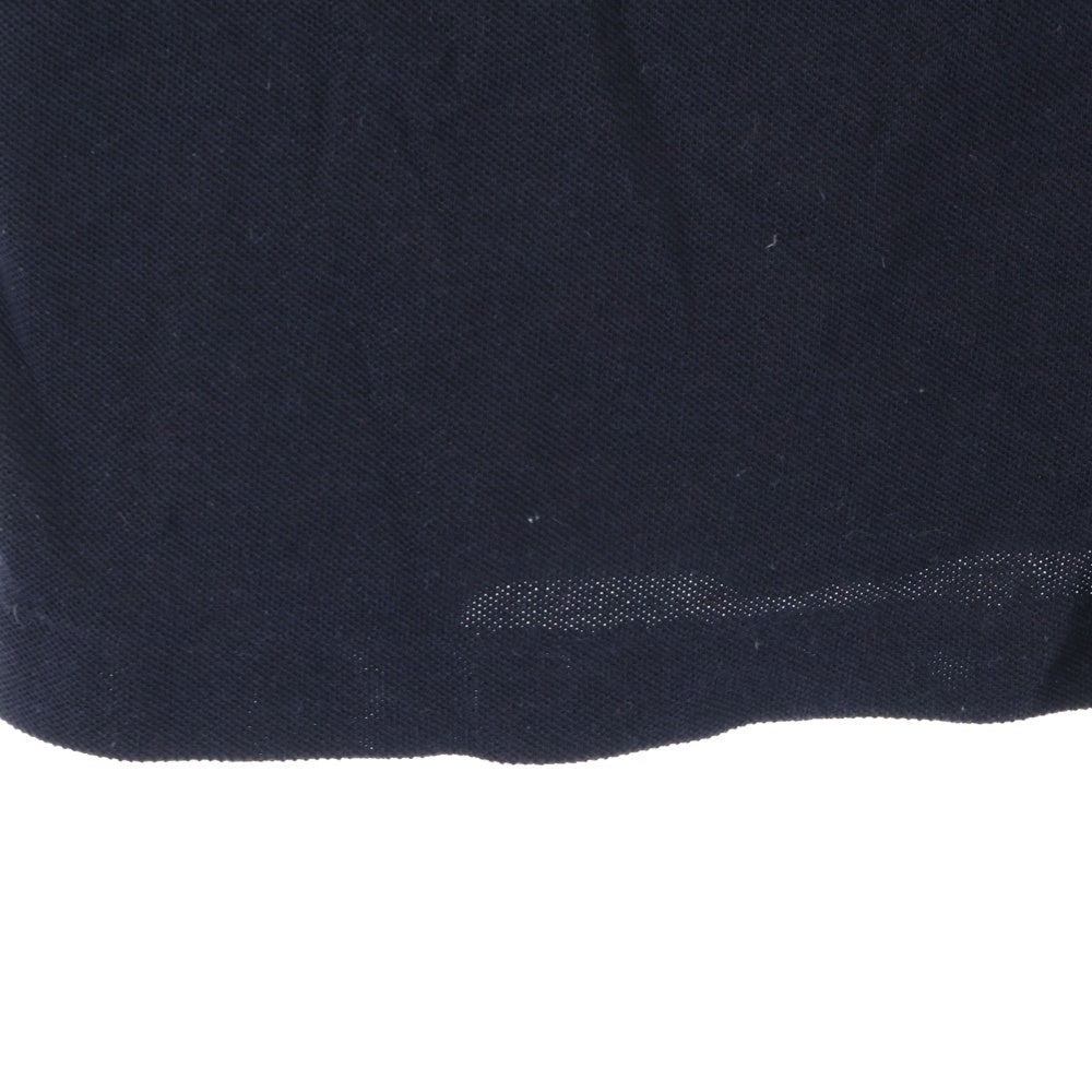 COMOLI(コモリ) 18SS 鹿の子半袖ポロシャツ ネイビー P01-05010