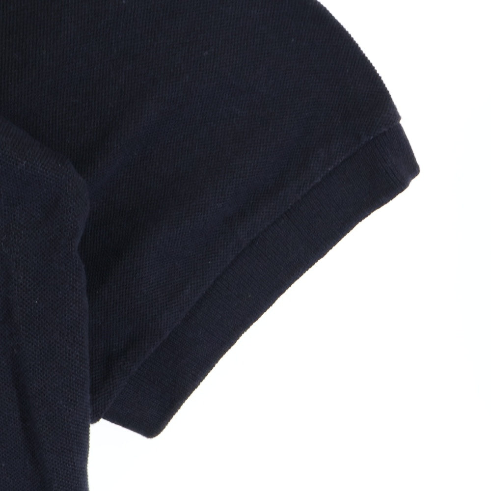 COMOLI(コモリ) 18SS 鹿の子半袖ポロシャツ ネイビー P01-05010