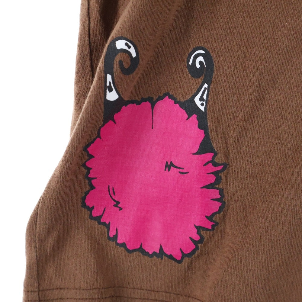 CHROME HEARTS(クロムハーツ) ×MATTY BOY PPO STRUCTURE TEE ×マッティボーイ バックプリント半袖Tシャツ 半袖カットソー ブラウン