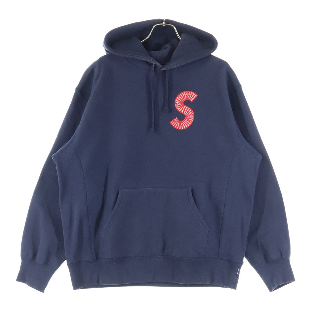 SUPREME(シュプリーム) 20AW S Logo Hooded Sweatshirt Sロゴ フーデッド プルオーバーパーカー フーディ ネイビー