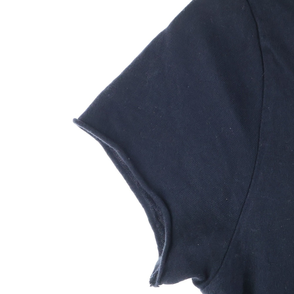 CHROME HEARTS(クロムハーツ) バックスクロールラベルプリントTシャツ 半袖カットソー ブラック レディース