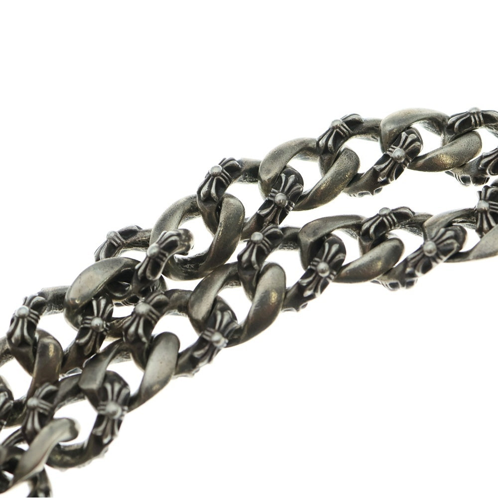 CHROME HEARTS(クロムハーツ) FANCY SHORT-T/2クリップショートファンシー ウォレットチェーン シルバー BCA077