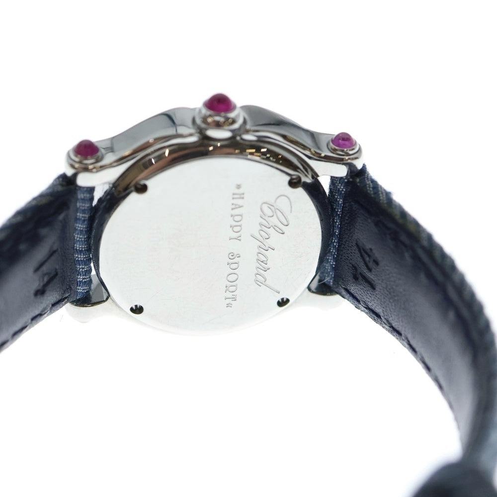 CHOPARD(ショパール) ハッピースポーツ 腕時計 シルバー/ブルー