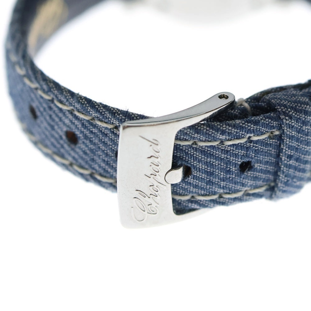 CHOPARD(ショパール) ハッピースポーツ 腕時計 シルバー/ブルー