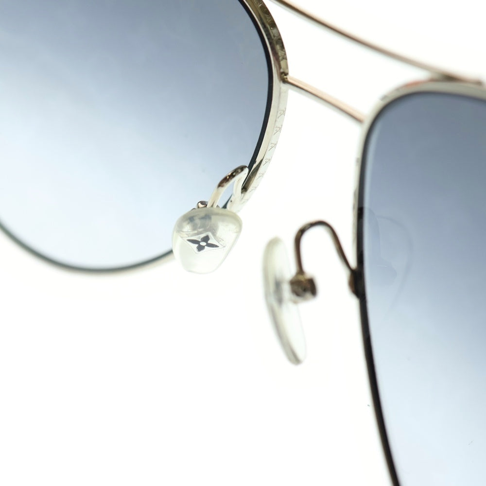 LOUIS VUITTON(ルイヴィトン) コンスピラシオン・パイロット ティアドロップモノグラムレンズサングラス シルバー Z0165U
