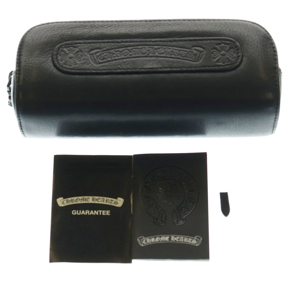 CHROME HEARTS(クロムハーツ) GITTIN ANY ?-A BSフレアテンプル ウェリントン型 アイウェア 眼鏡 ブラック 52□19-145