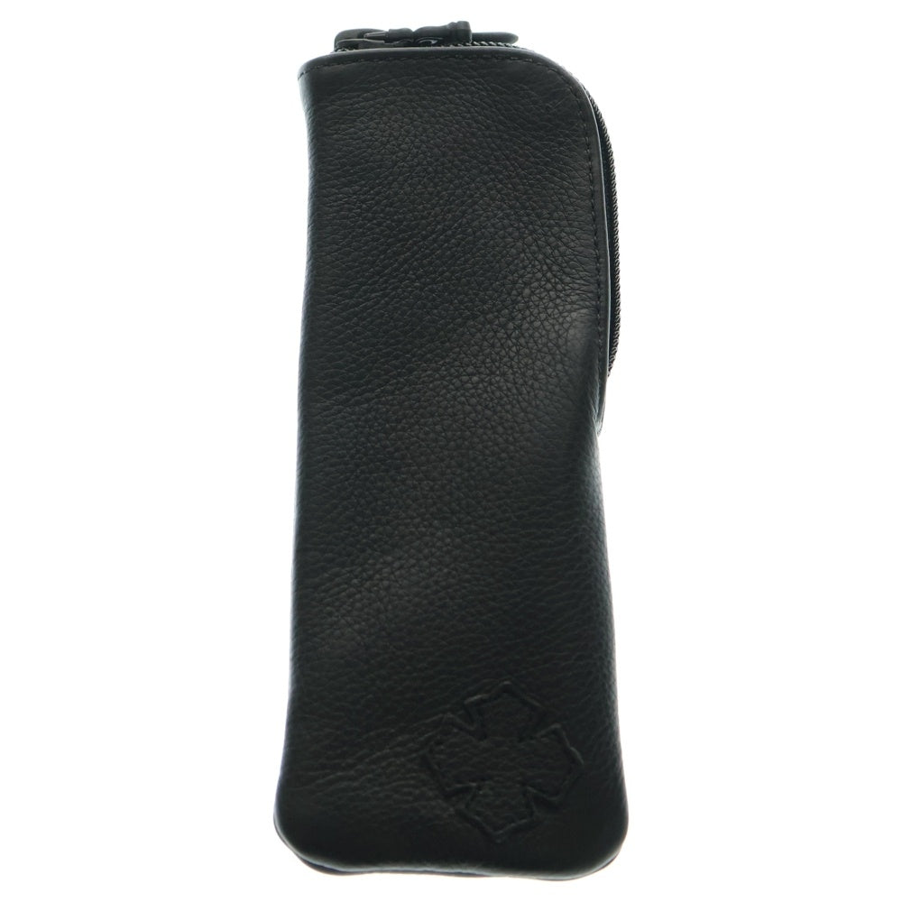 CHROME HEARTS(クロムハーツ) CASE ダガージップ アイウェアケース レザー眼鏡ケース ブラック
