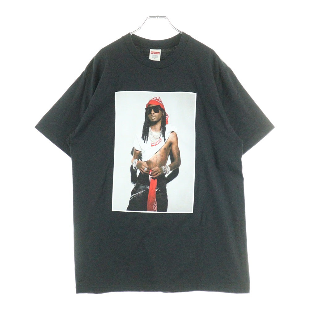 SUPREME(シュプリーム) 25AW Playboi Carti Tee プレイボーイ カーティ フォトプリント半袖Tシャツ ブラック