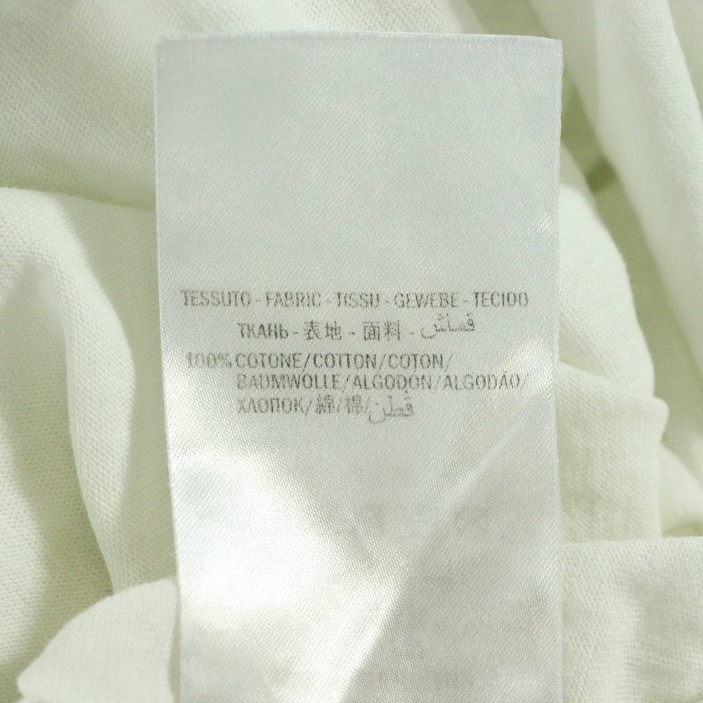GUCCI(グッチ) 18SS Tonal Brand Logo Tee 441685 フロントロゴプリント クルーネック半袖Tシャツカットソー ホワイト