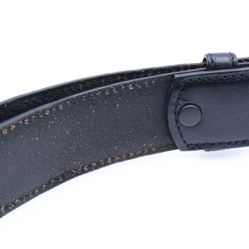 HARLEY DAVIDSON(ハーレーダビッドソン) デピュティ シルバーコンチョ レザーベルト ブラック/シルバー HDMBT100006