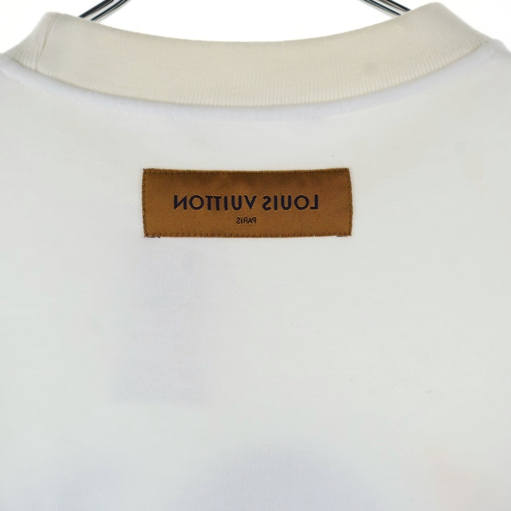 LOUIS VUITTON(ルイヴィトン) 20AW モノグラムフラワーエンブロイダリースウェットトレーナー ホワイト RM202M FMC HJY22W