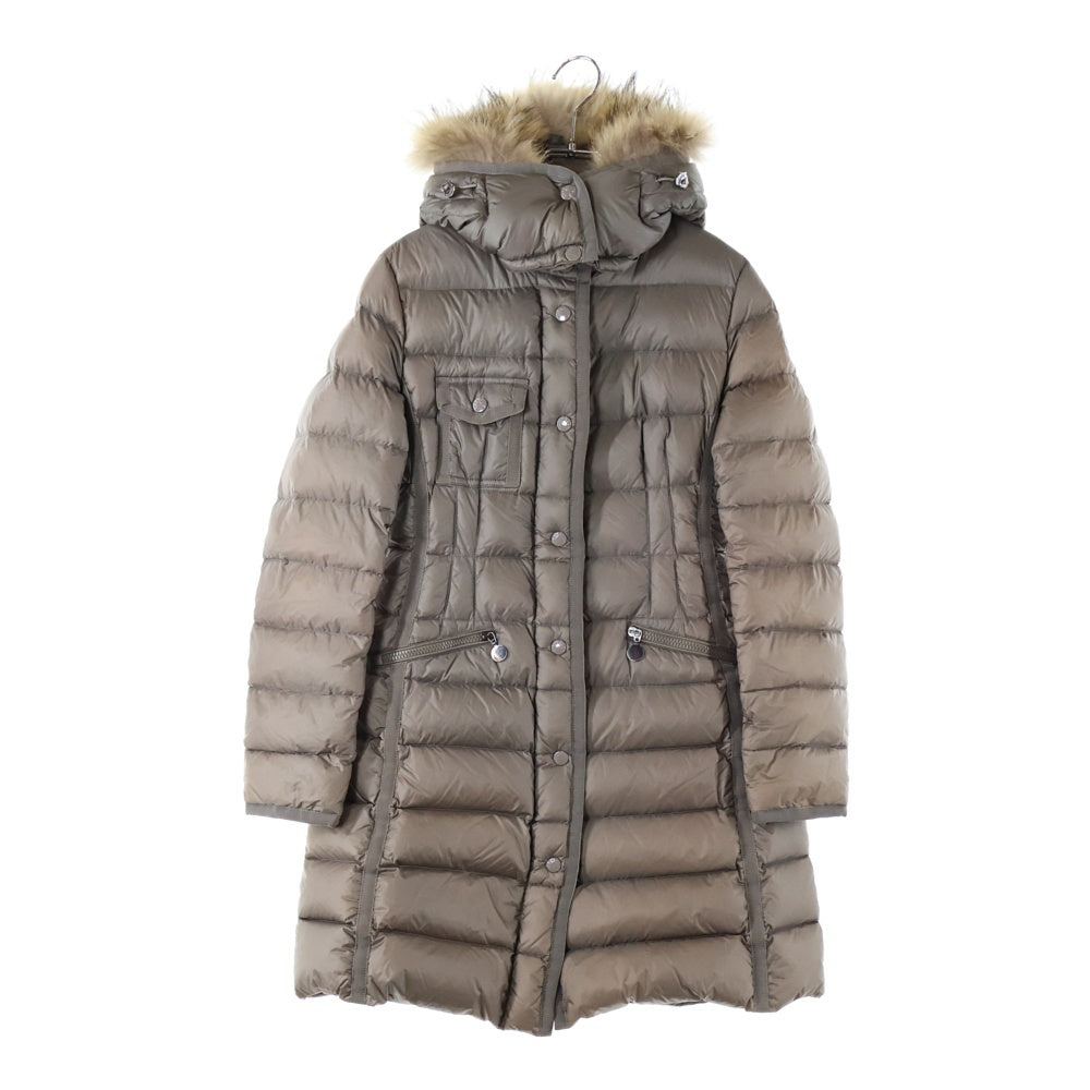 MONCLER(モンクレール) HERMIFUR ヘルミファー ファー付き ジップ