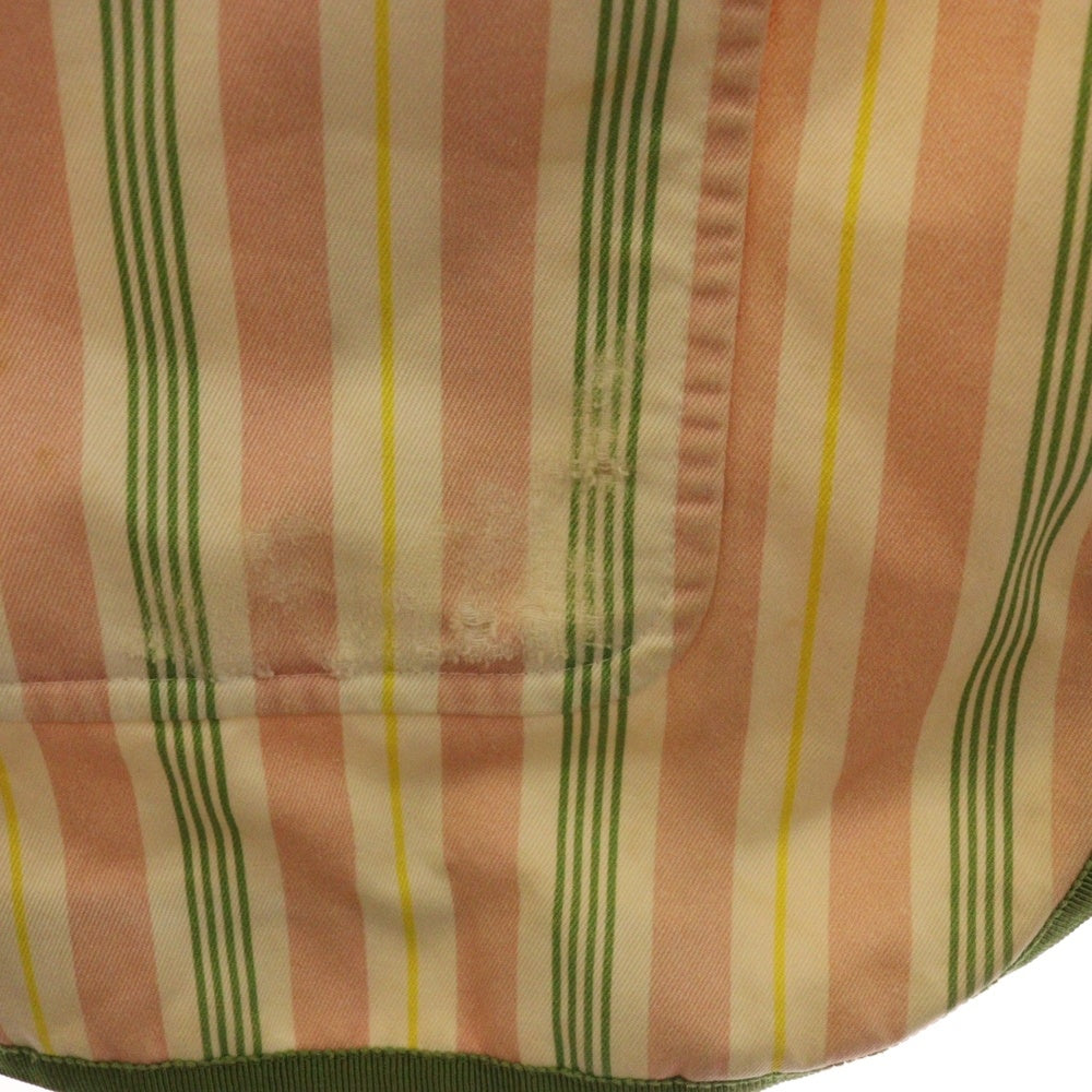 MONCLER(モンクレール) GIACCA ジャッカ ストライプ柄 テーラードジャケット ピンク/グリーン B13913006519