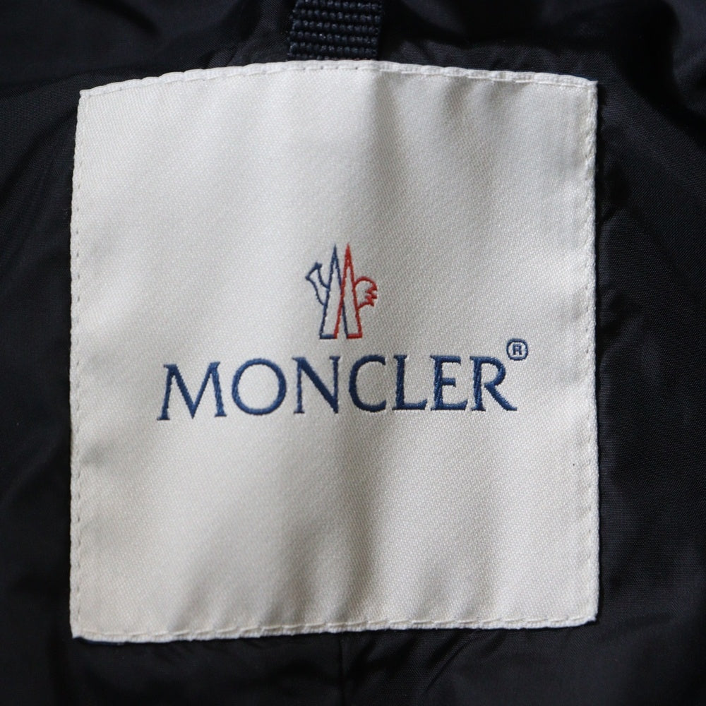 MONCLER(モンクレール) BEYNAC ベナック フロント4ポケット ジップアップダウンジャケット ブラック A20934980100