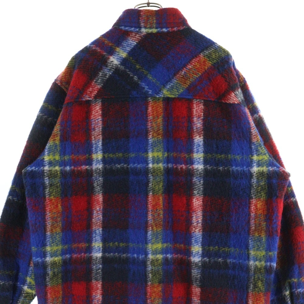 MONCLER GRENOBLE(モンクレールグルノーブル) WAIER ウェイアー チェック柄ウールジャケット レッド I20971G00006