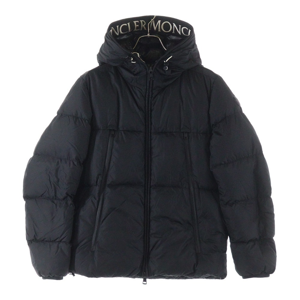MONCLER(モンクレール) MONTCLA モンクラー ロゴフーデッドナイロンダウンジャケット ブラック F20911B56900